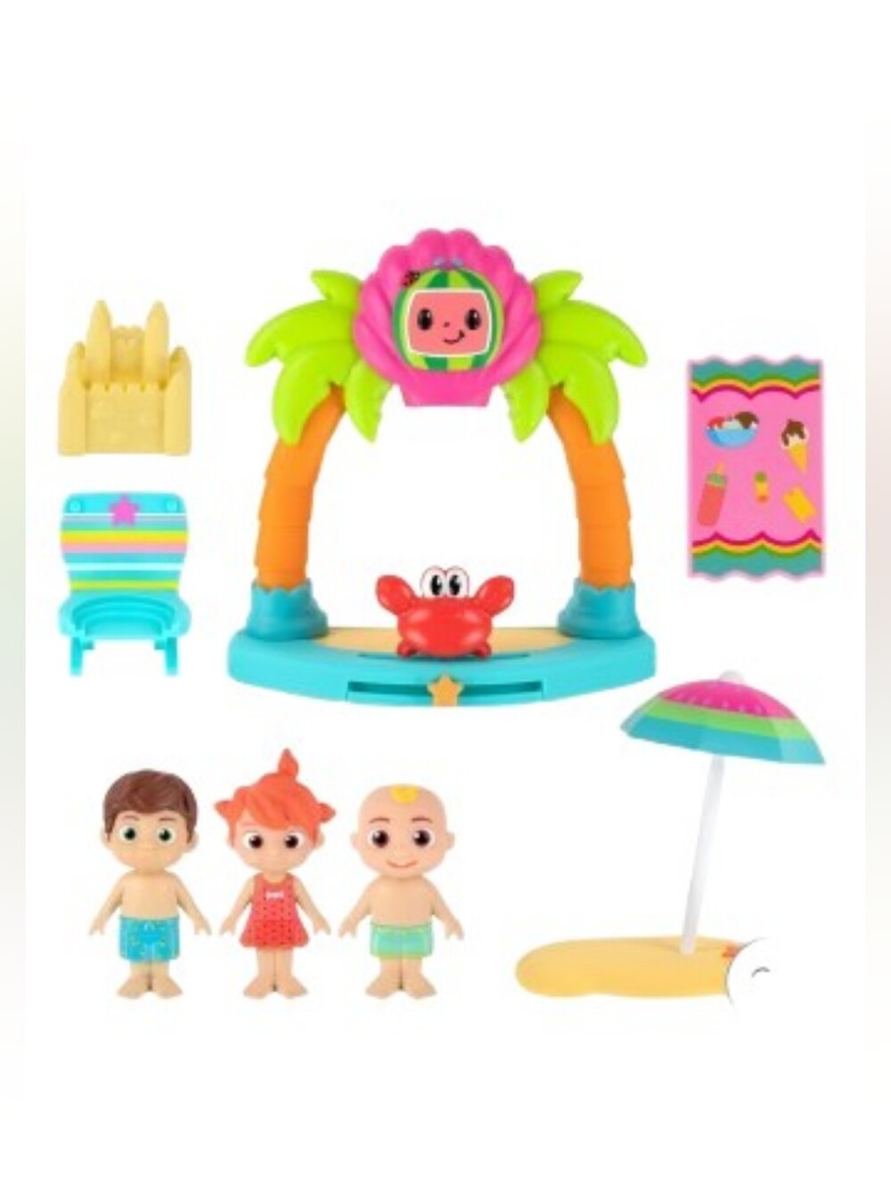 CoComelon Family Beach Time Playset